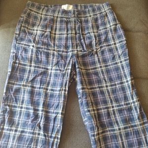 Mens XL Merona plaid pattern pajamas